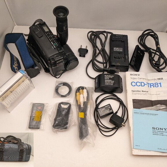 Sony Cameras, Photo & Video Sony Handycam Hi8 Video Camera Recorder